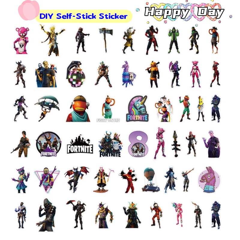 Home Decor Tv - Fortnite Yaratıcı Kişilik Graffiti Etiket Animasyon