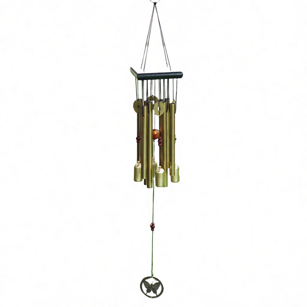 Boho Wind Chimes - Zarif Retro Rüzgar Çanları Metal Tüpler