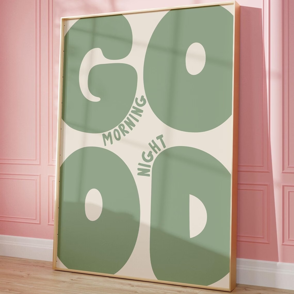 Home Decor Nz - Modern Yeşil Günaydın İyi Geceler Alıntı
