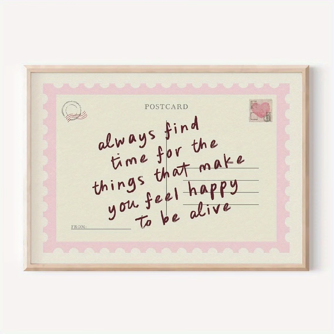 Home Decor Solution - Retro kartpostallar zaman harcamayı teşvik eden