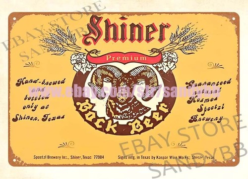 Home Decor Online Shop - Shiner Beer bira fabrikası man cave