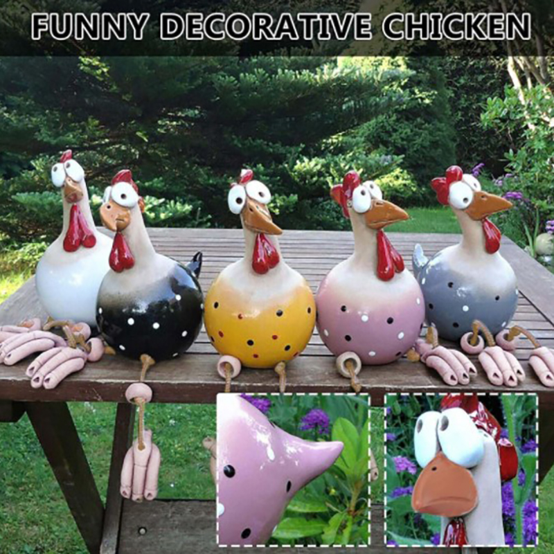 Komik Tavuk Çit Dekoru Reçine  - Home Decor Quirky incelemesi ve fiyatı