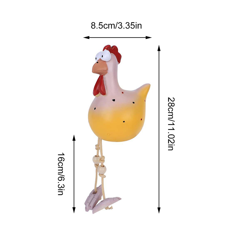 Komik Tavuk Çit Dekoru Reçine  - Home Decor Quirky incelemesi ve fiyatı