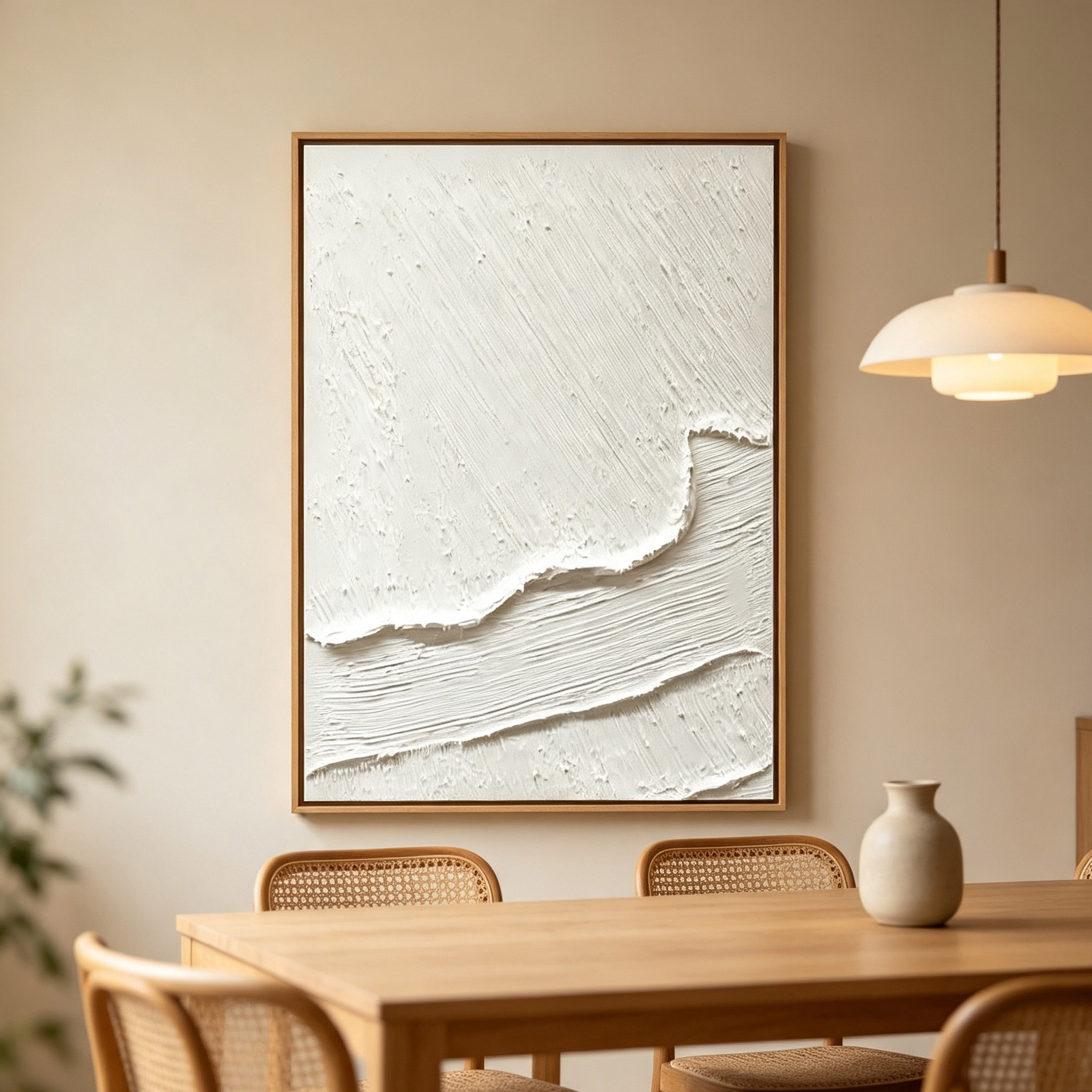El Boyaması Beyaz 3D Kalın Dok - Home Decor White incelemesi ve fiyatı