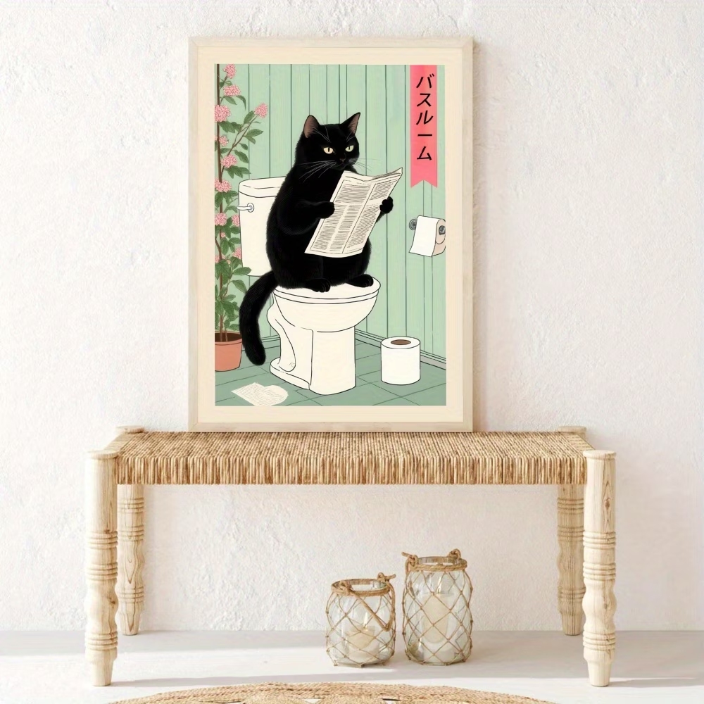 Modern, Retro İlginç Tuvalet K - Home Decor Nz incelemesi ve fiyatı