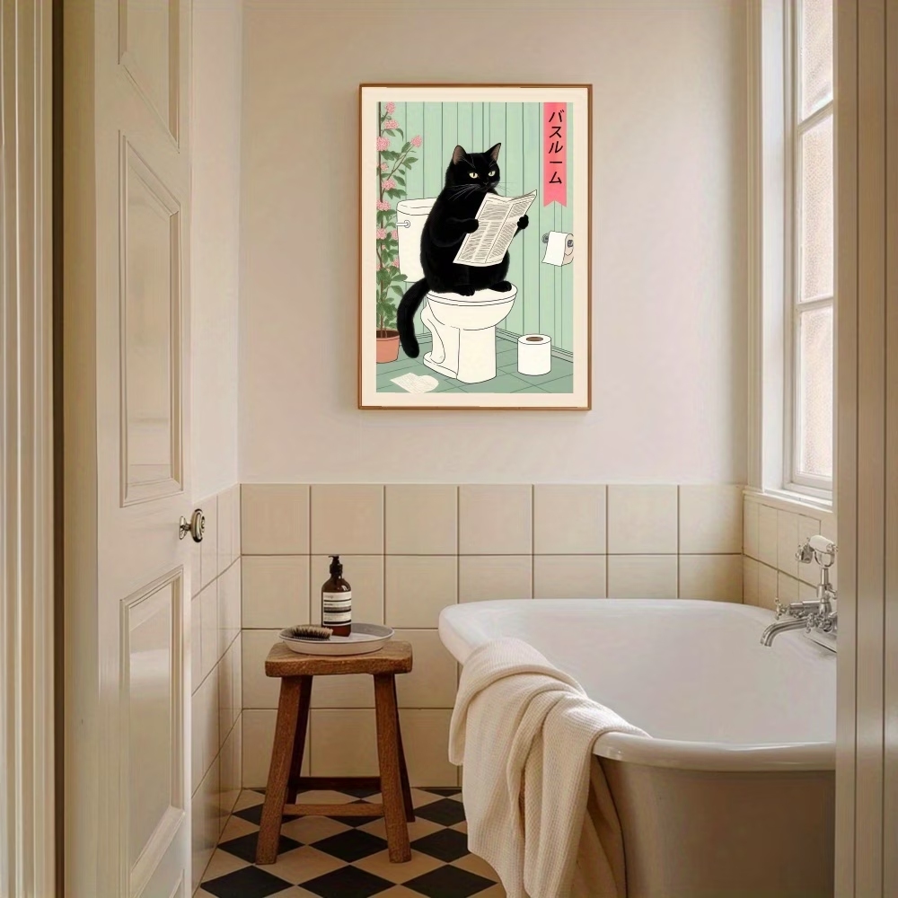 Modern, Retro İlginç Tuvalet K - Home Decor Nz incelemesi ve fiyatı