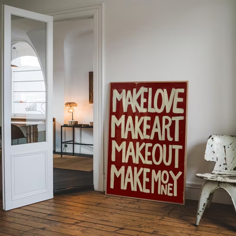 Modern, Retro Kendi Yapımı Aşk - Home Decor Nz incelemesi ve fiyatı