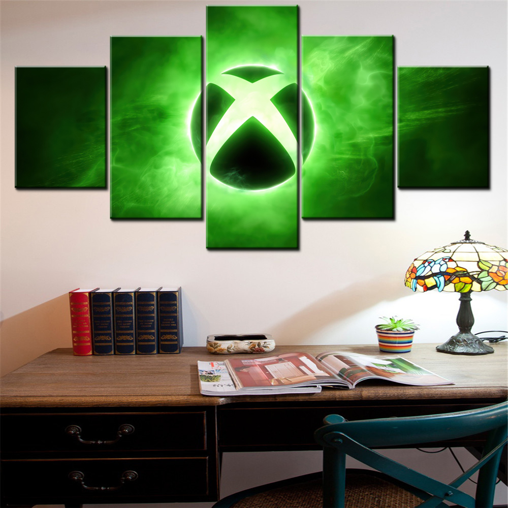 5 Parça Tuval Duvar Sanat Post - Home Decor Xbox Games incelemesi ve fiyatı