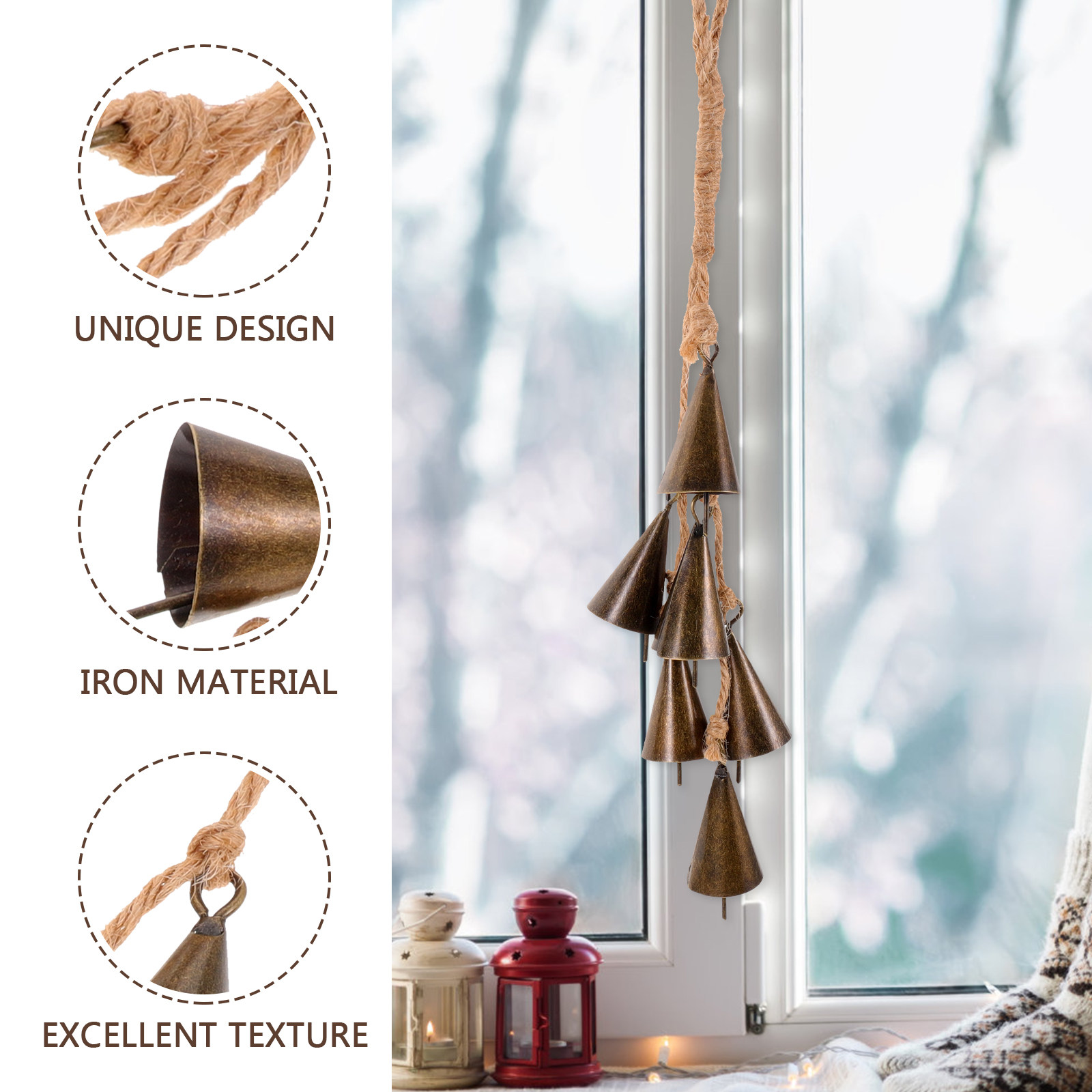 Dekoratif Cadı Çanı Rüzgar Çan - Boho Wind Chimes incelemesi ve fiyatı