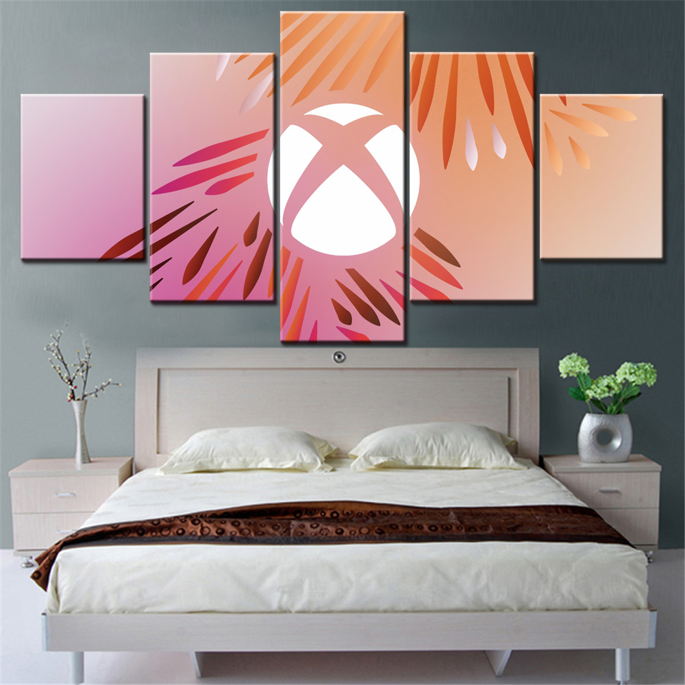 5 Parça Tuval Duvar Sanat Post - Home Decor Xbox Games incelemesi ve fiyatı