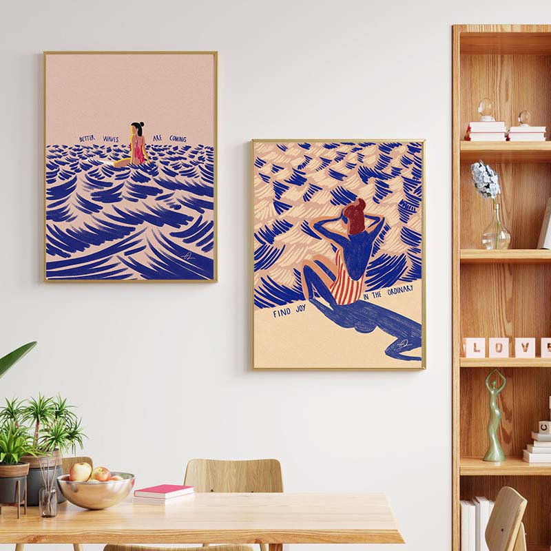 İskandinav Minimalist Sanat Sö - Home Decor Nautical incelemesi ve fiyatı