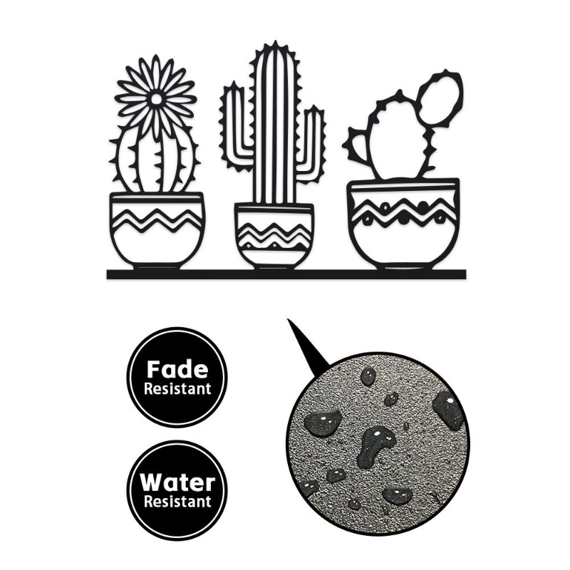 Rustik Kaktüs Metal Duvar Deko - Home Decor Garden Ideas incelemesi ve fiyatı