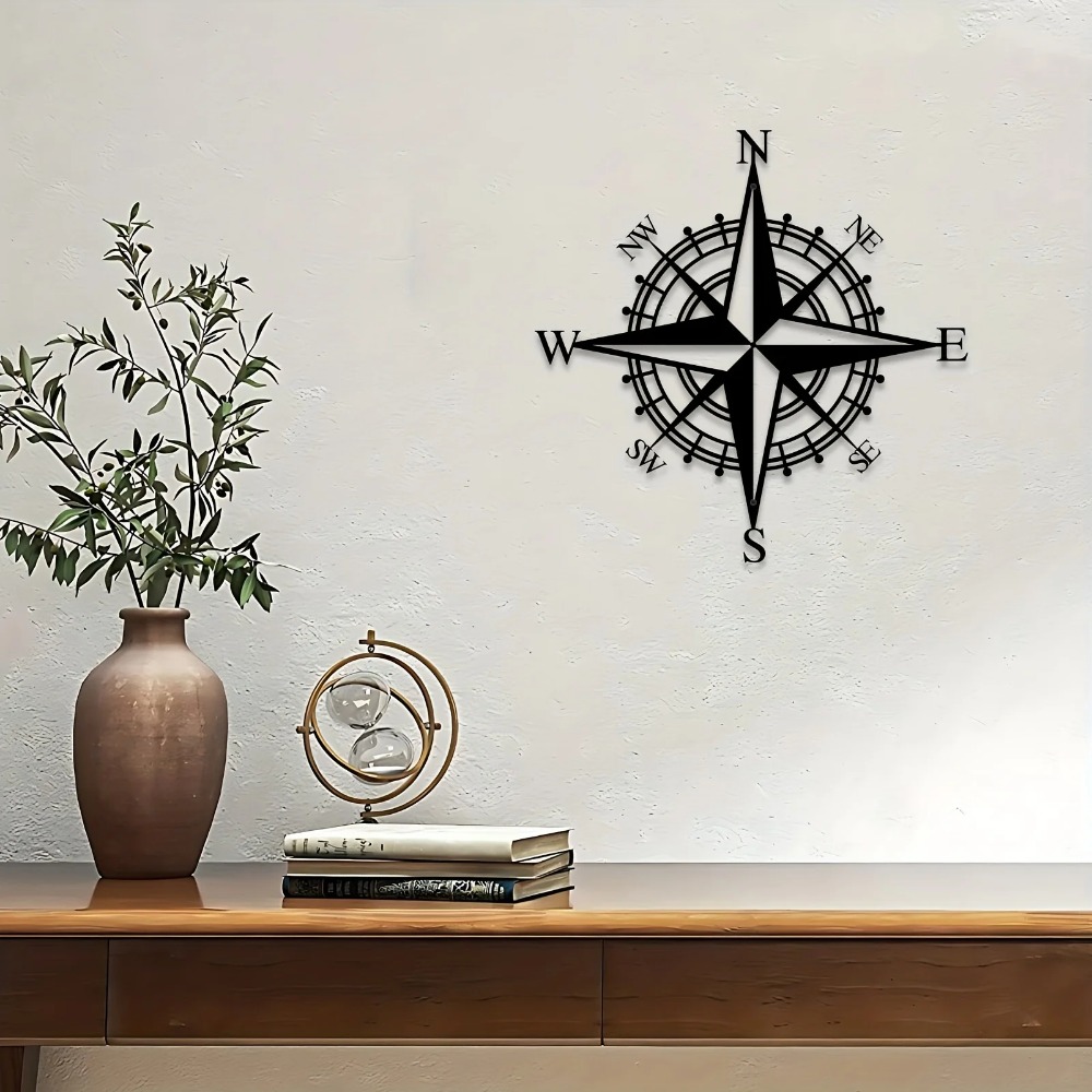 Oturma Odası için Metal Pusula - Home Decor Nautical incelemesi ve fiyatı