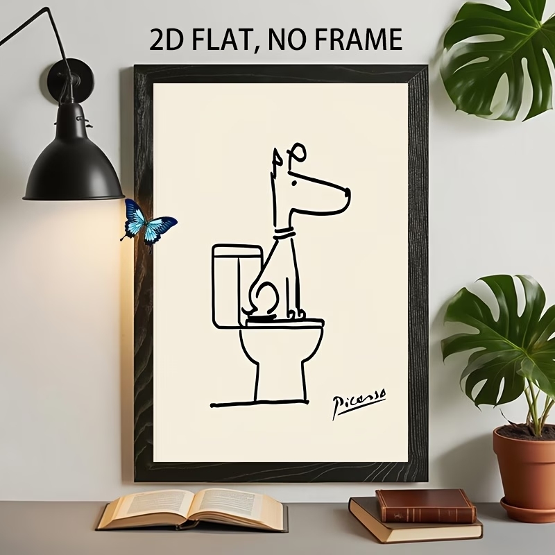 Modern, Retro Eğlenceli Köpek  - Home Decor Nz incelemesi ve fiyatı