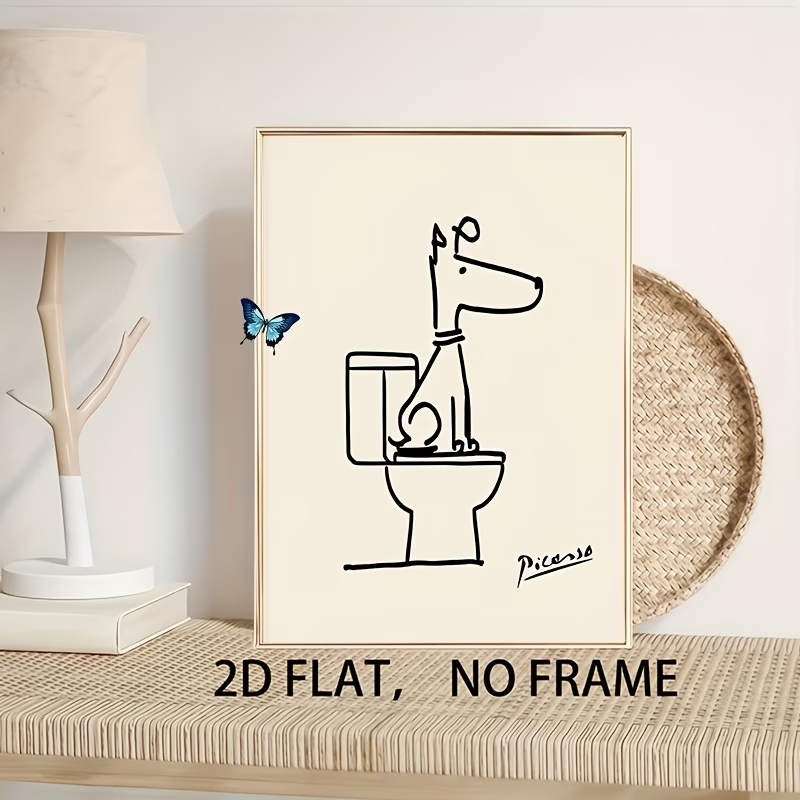Modern, Retro Eğlenceli Köpek  - Home Decor Nz incelemesi ve fiyatı