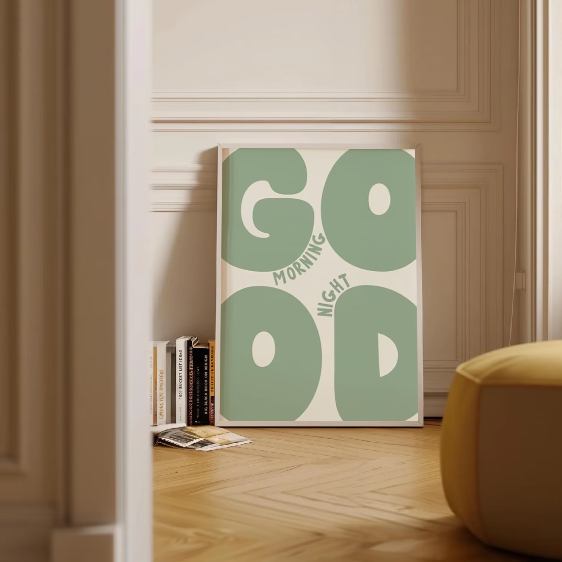 Modern Yeşil Günaydın İyi Gece - Home Decor Nz incelemesi ve fiyatı
