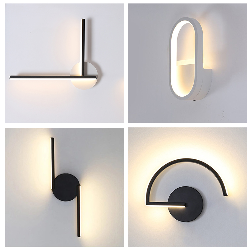 Modern İskandinav LED Duvar La - Home Decor White incelemesi ve fiyatı