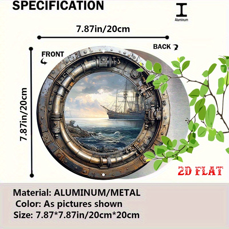 [2D Düz] Vintage Denizcilik Me - Home Decor Nautical incelemesi ve fiyatı