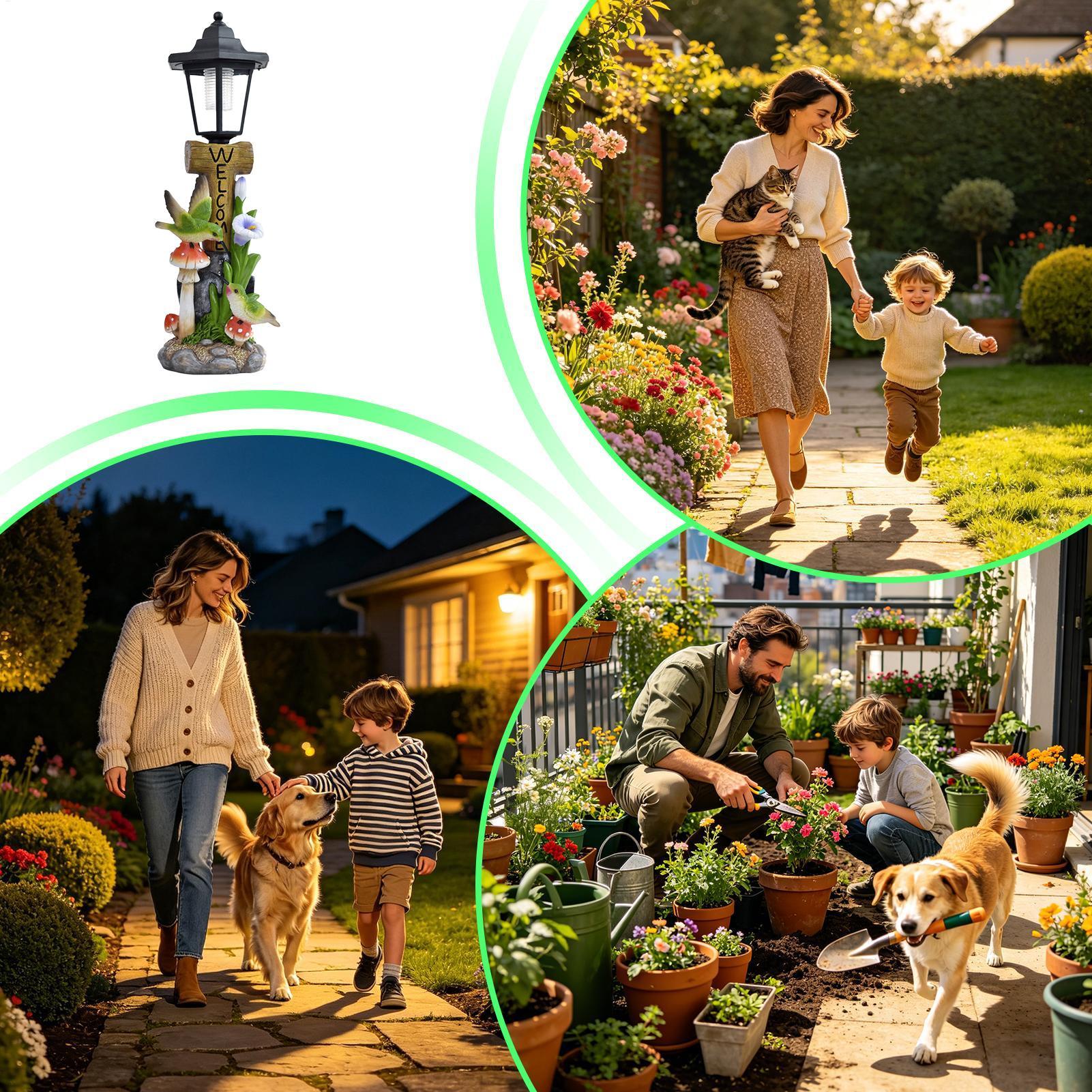 Güneş enerjili bahçe ışıkları  - Home Decor Resin incelemesi ve fiyatı