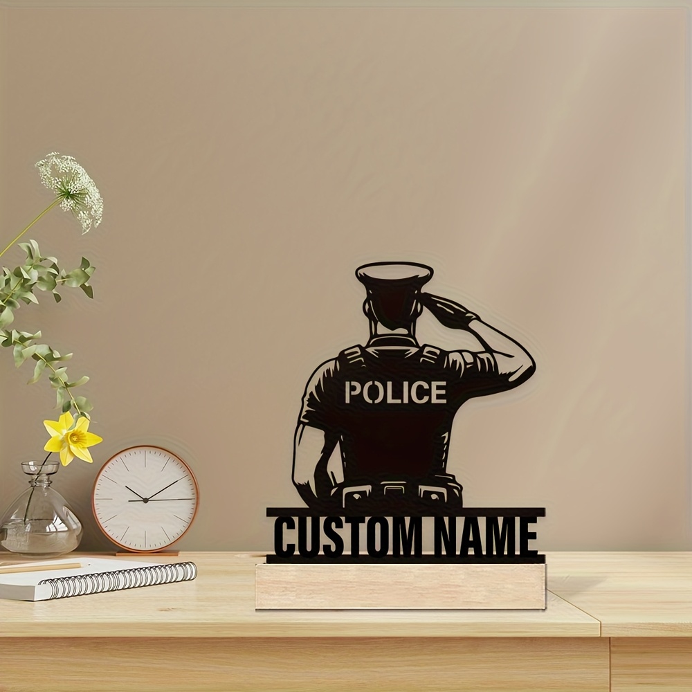 Kişiselleştirilmiş Metal Polis - Home Decor Nz incelemesi ve fiyatı