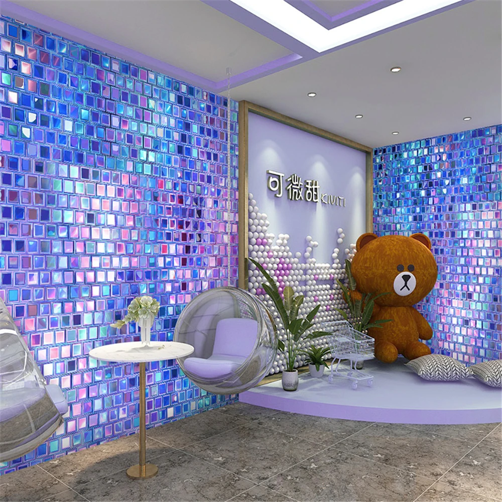 Özel Renkli mozaik duvar kağıd - Home Decor Online Shop incelemesi ve fiyatı