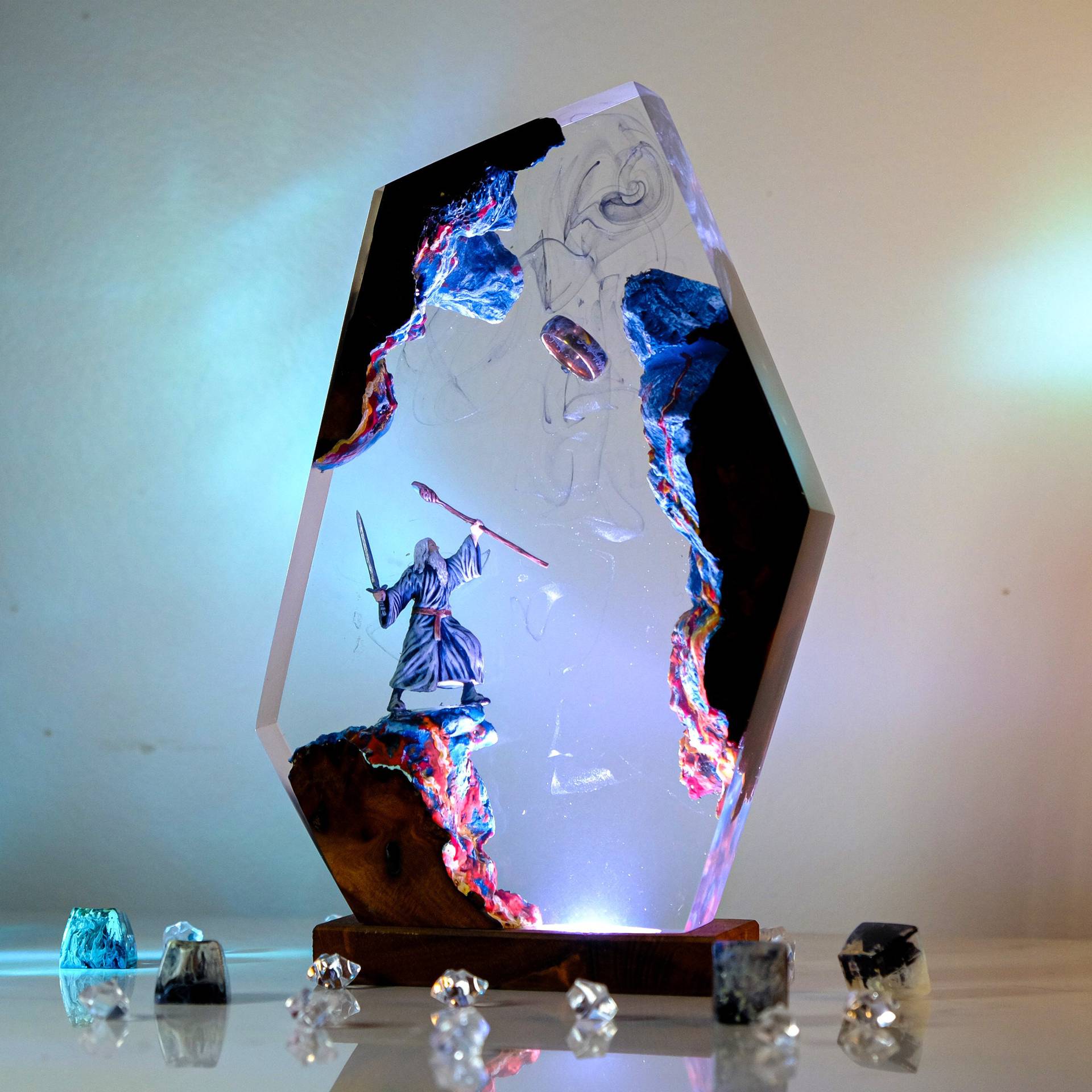 Film Sahnesi Figürü Masa Reçin - Home Decor Resin incelemesi ve fiyatı