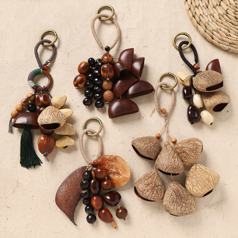 Endonezya Doğal Meyve Çekirdeğ - Boho Wind Chimes incelemesi ve fiyatı