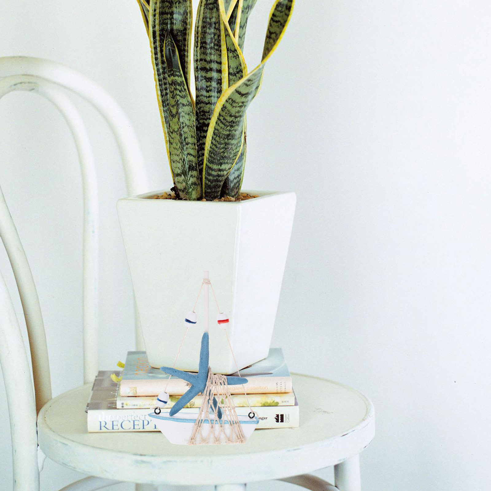 Ahşap Yelkenli Tekne Dekoratif - Home Decor Nautical incelemesi ve fiyatı