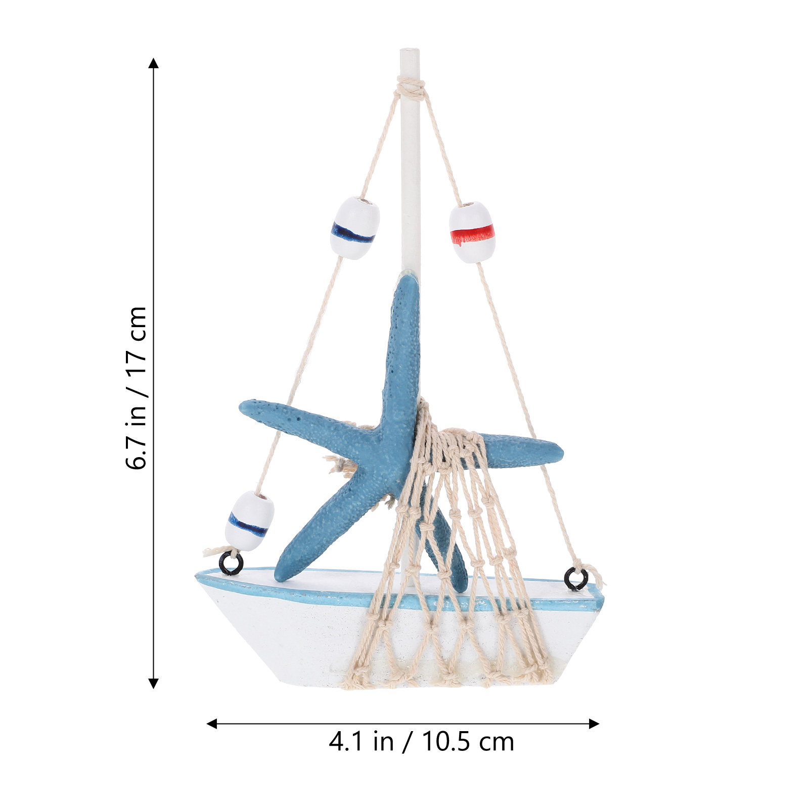 Ahşap Yelkenli Tekne Dekoratif - Home Decor Nautical incelemesi ve fiyatı