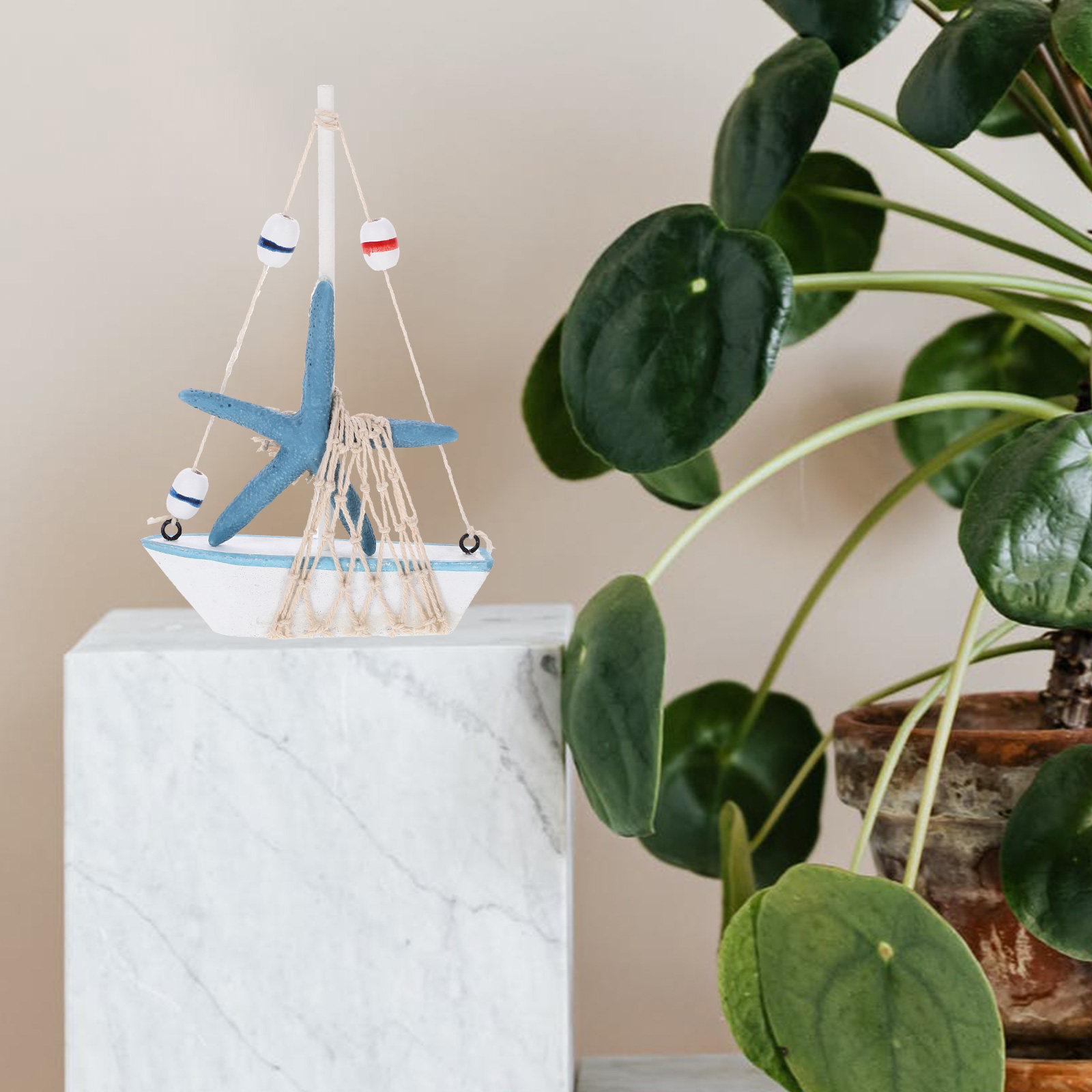 Ahşap Yelkenli Tekne Dekoratif - Home Decor Nautical incelemesi ve fiyatı