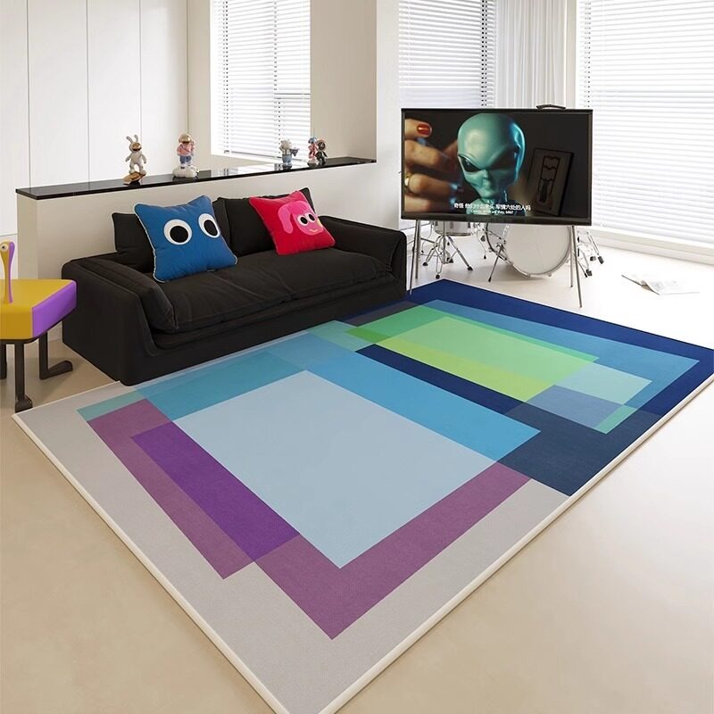 Soyut Renk Bloklu Baskılı Otur - Home Decor Ig incelemesi ve fiyatı