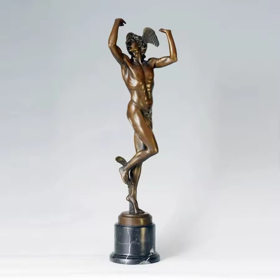 Bronz Yunan Hermes Roma Cıva H - Home Decor Hermes incelemesi ve fiyatı