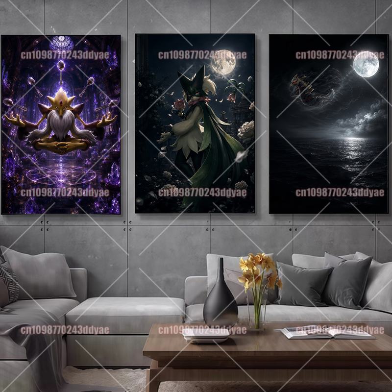 Anime Pokemon Karakter Tuval B - Home Decor Tv incelemesi ve fiyatı