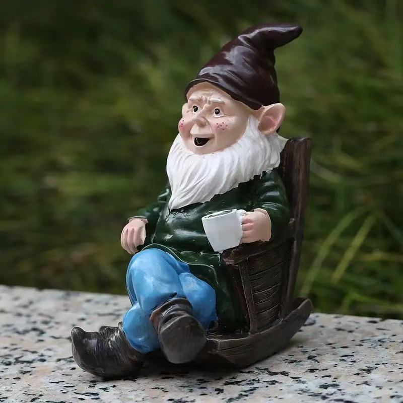 Yaratıcı Reçine Cüce Süs Salla - Home Decor Garden Ideas incelemesi ve fiyatı
