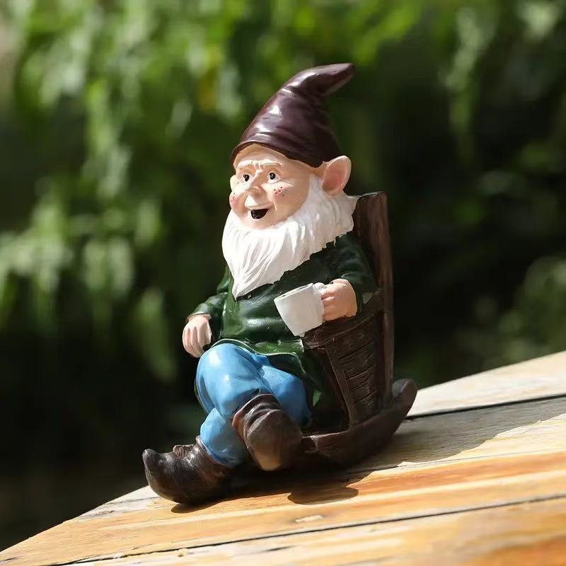 Yaratıcı Reçine Cüce Süs Salla - Home Decor Garden Ideas incelemesi ve fiyatı