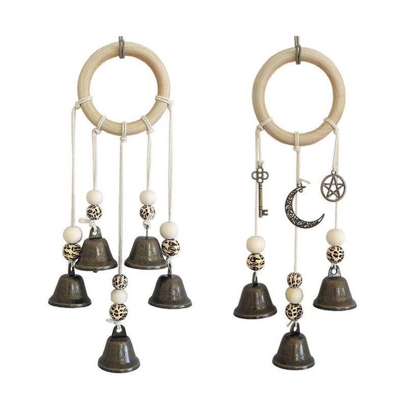 Doğal Ahşap Çemberli ve Vintag - Boho Wind Chimes incelemesi ve fiyatı