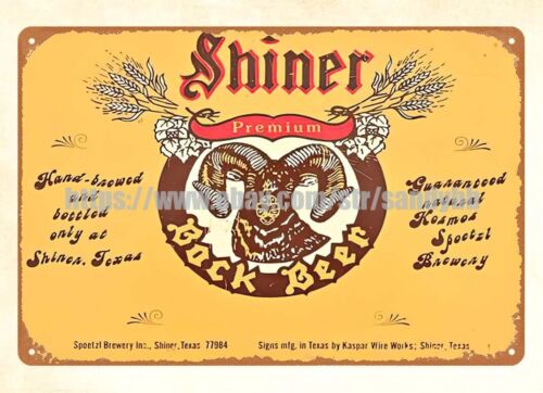 Shiner Beer bira fabrikası man - Home Decor Online Shop incelemesi ve fiyatı