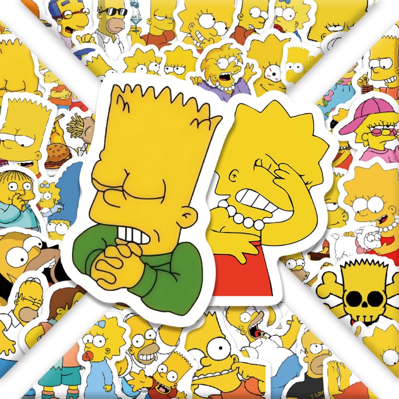 Simpsons Homer Marge Bart 100  - Home Decor Tv incelemesi ve fiyatı