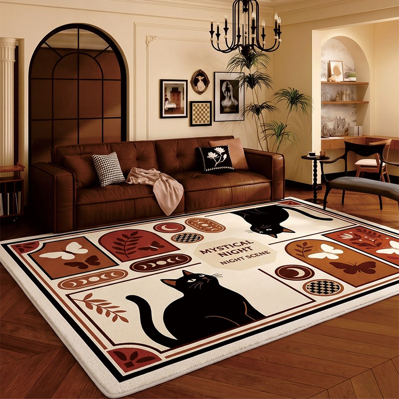Dama Tahtası Siyah Kedi Oturma - Home Decor Ig incelemesi ve fiyatı