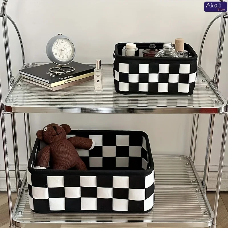 2026 Siyah Beyaz Kareli Saklam - Home Decor White incelemesi ve fiyatı