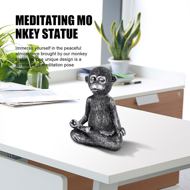 Dinlenen Maymun Heykeli Reçine - Home Decor Resin incelemesi ve fiyatı