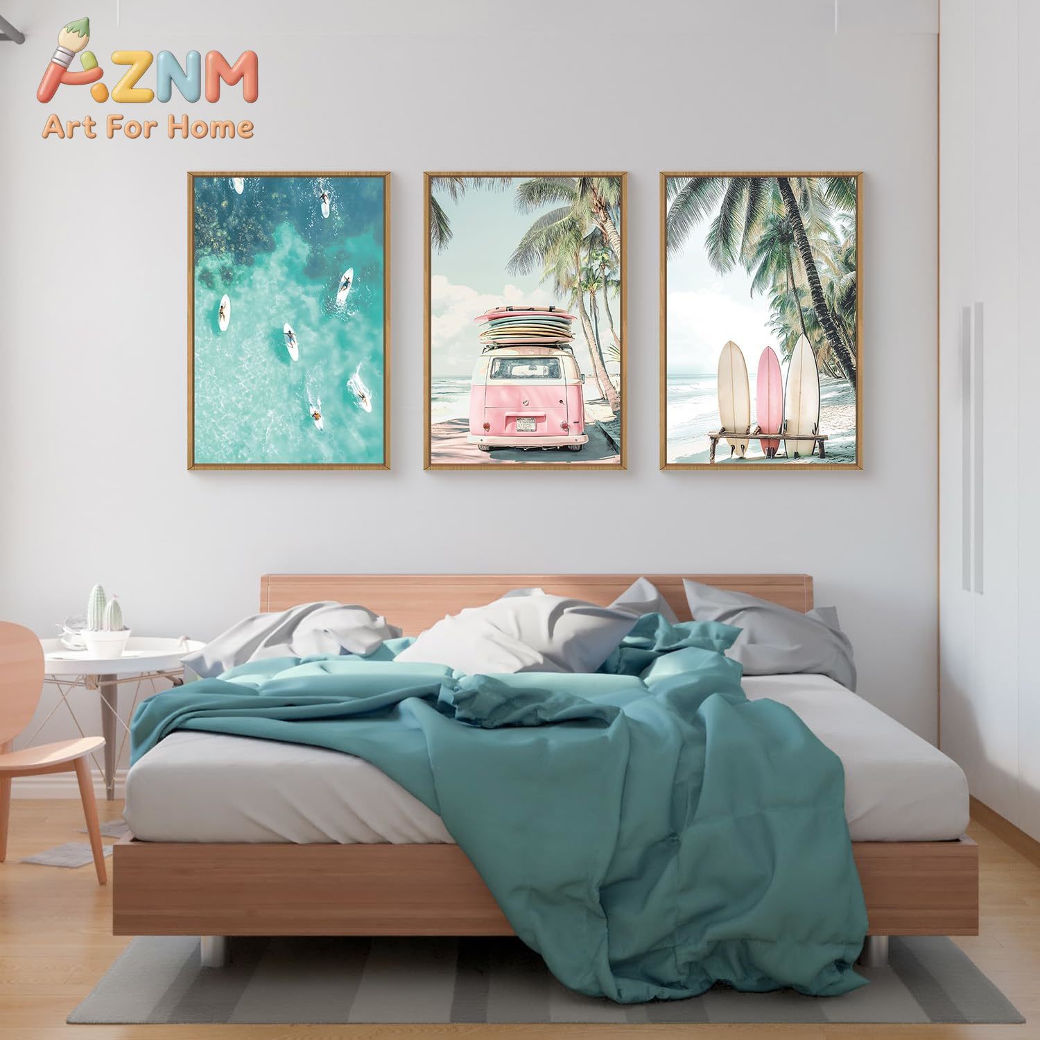 3 adet Yaz Sörf Tahtası Plaj T - Home Decor Nautical incelemesi ve fiyatı