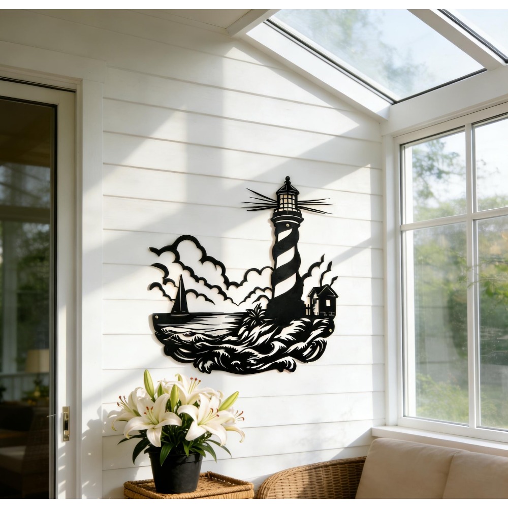 CIFbuy Metal Duvar Sanatı Deni - Home Decor Nautical incelemesi ve fiyatı