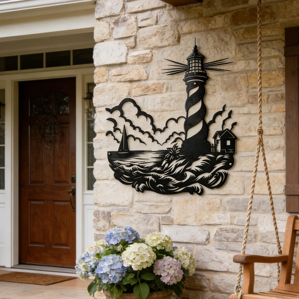 CIFbuy Metal Duvar Sanatı Deni - Home Decor Nautical incelemesi ve fiyatı