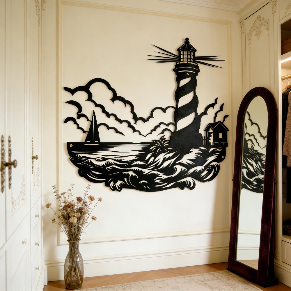 CIFbuy Metal Duvar Sanatı Deni - Home Decor Nautical incelemesi ve fiyatı
