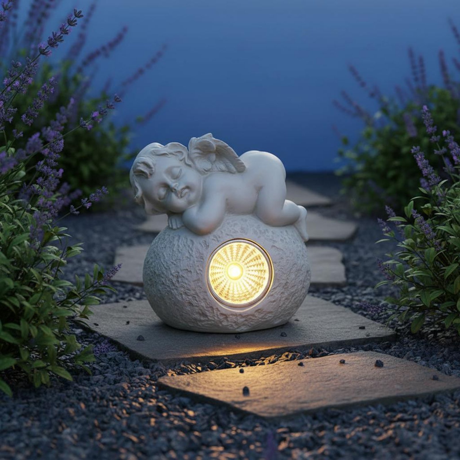 Yatan Melek Işıklı Reçine Yapı - Home Decor Resin incelemesi ve fiyatı
